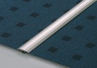 Přechodový profil Roll - 25 mm,vrtaný - Alu stříbro - 270 cm