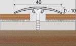 Přechodový profil UNIVERZÁLNÍ 40 mm s nivelací 10 mm - 93 cm - Sosna