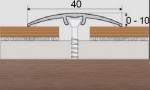 Přechodový profil UNIVERZÁLNÍ 40 mm s nivelací 10 mm - 270 cm - Buk světlý