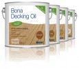 Bona Decking Oil - Bílý - 2,5L,  Decking Oil  je složen ze směsi přírodních rostlinných olejů pro ochranu venkovních dřevěných ploch